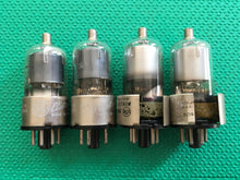 Load image into Gallery viewer, 4 US-Made 12J7 Vacuum Tubes NOS NIB Lot Of Four
