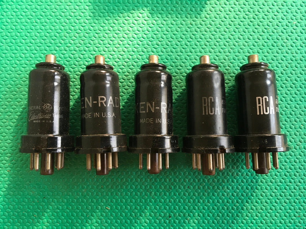 5 US-Made 12K8 12K8Y Vacuum Tubes Valves NOS NIB Lot Of Five