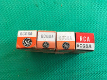 Load image into Gallery viewer, 4 US-Made 6CG8 6CG8A Vacuum Tubes Valves NOS NIB Lot Of Four
