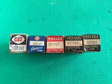 Load image into Gallery viewer, 5 US-Made 50Y7 50Y7GT Vacuum Tubes Valves NOS NIB Lot Of Five
