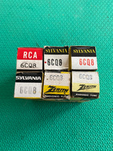 Load image into Gallery viewer, 6 US-Made 6CQ8 Vacuum Tubes Valves NOS NIB Lot Of Six
