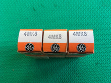 Load image into Gallery viewer, 3 General Electric GE 4MK8 Vacuum Tubes Valves NOS NIB Lot Of Three

