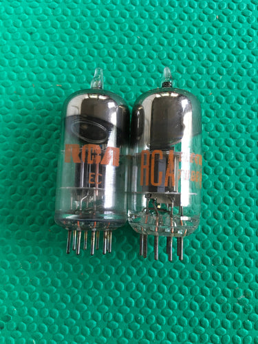 2 RCA 6AT8 6AT8A Vacuum Tubes Valves NOS NIB Lot Of Two