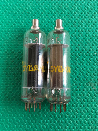 2 Sylvania 12AF3 Vacuum Tubes Valves NOS NIB Lot Of Two