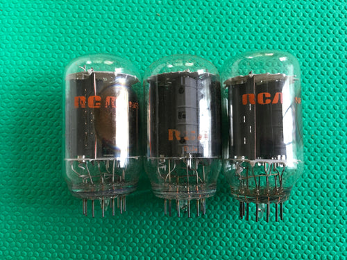 3 RCA 53HK7 Vacuum Tubes Valves Milspec NOS NIB Lot Of Three