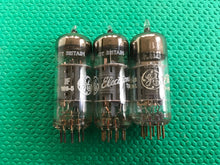 Load image into Gallery viewer, 3 General Electric GE Mullard 8EB8 8GN8 Vacuum Tubes Valves NOS NIB Lot Of Three
