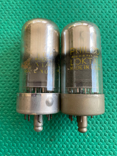 2 Philco 7B5 Vacuum Tubes Valves NOS NIB Lot Of Two