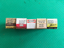 Load image into Gallery viewer, 5 Assorted 8CG7 8FQ7 8CG7A 8FQ7A Vacuum Tubes Valves NOS NIB Lot Of Five
