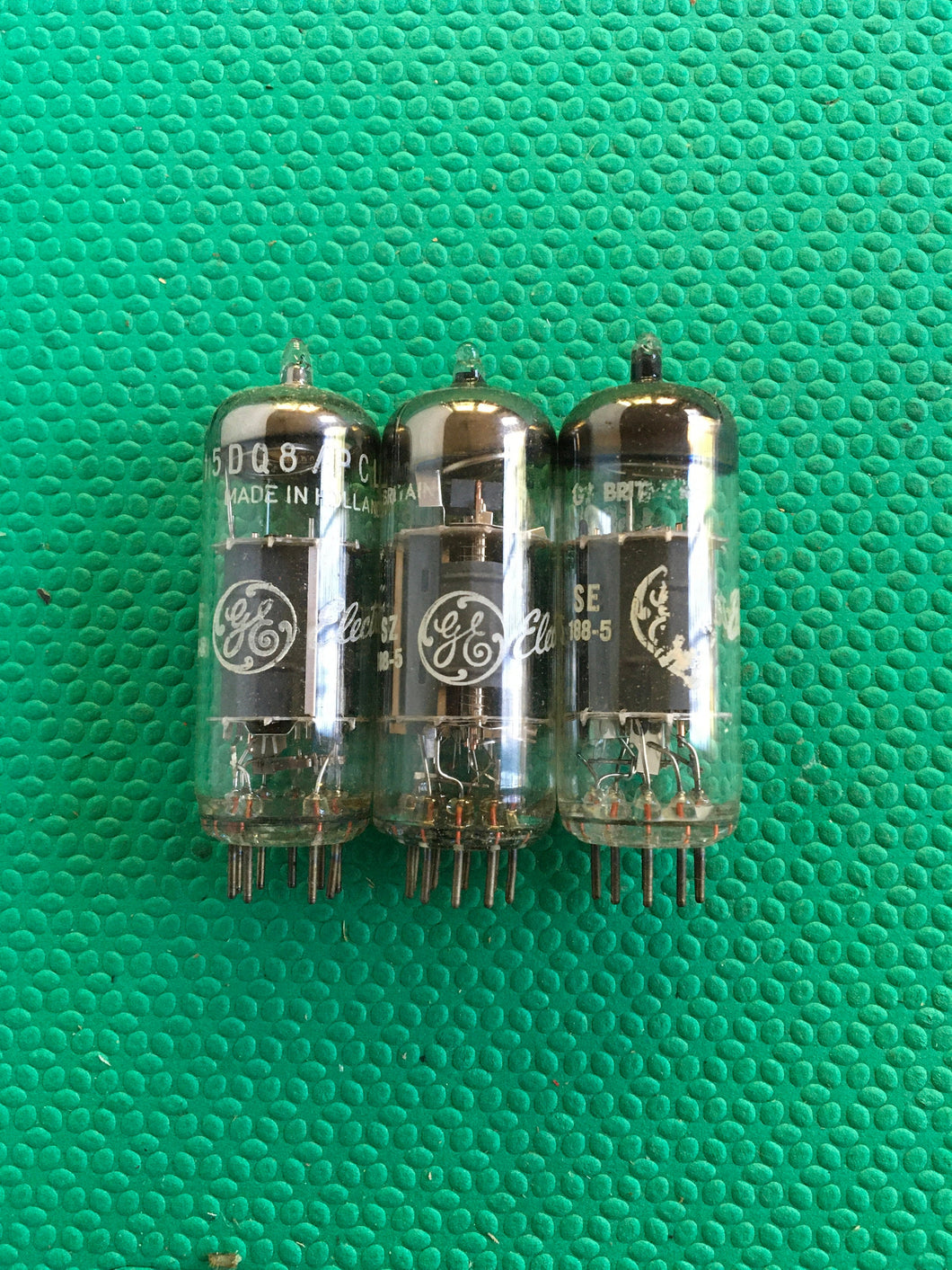 3 General Electric GE European-Made 15DQ8 Vacuum Tubes Valves NOS NIB Lot Of Three