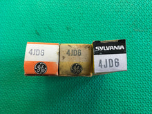 Load image into Gallery viewer, 3 US-Made 4JD6 Vacuum Tubes Valves NOS NIB Lot Of Three
