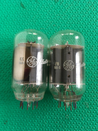 2 General Electric GE 22JR6 Vacuum Tubes Valves NOS NIB Lot Of Two