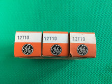 Load image into Gallery viewer, 3 General Electric GE 12T10 Vacuum Tubes Valves NOS NIB Lot Of Three
