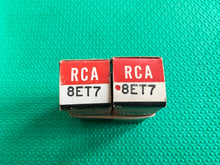 Load image into Gallery viewer, 2 RCA 8ET7 Vacuum Tubes Valves NOS NIB Lot Of Two

