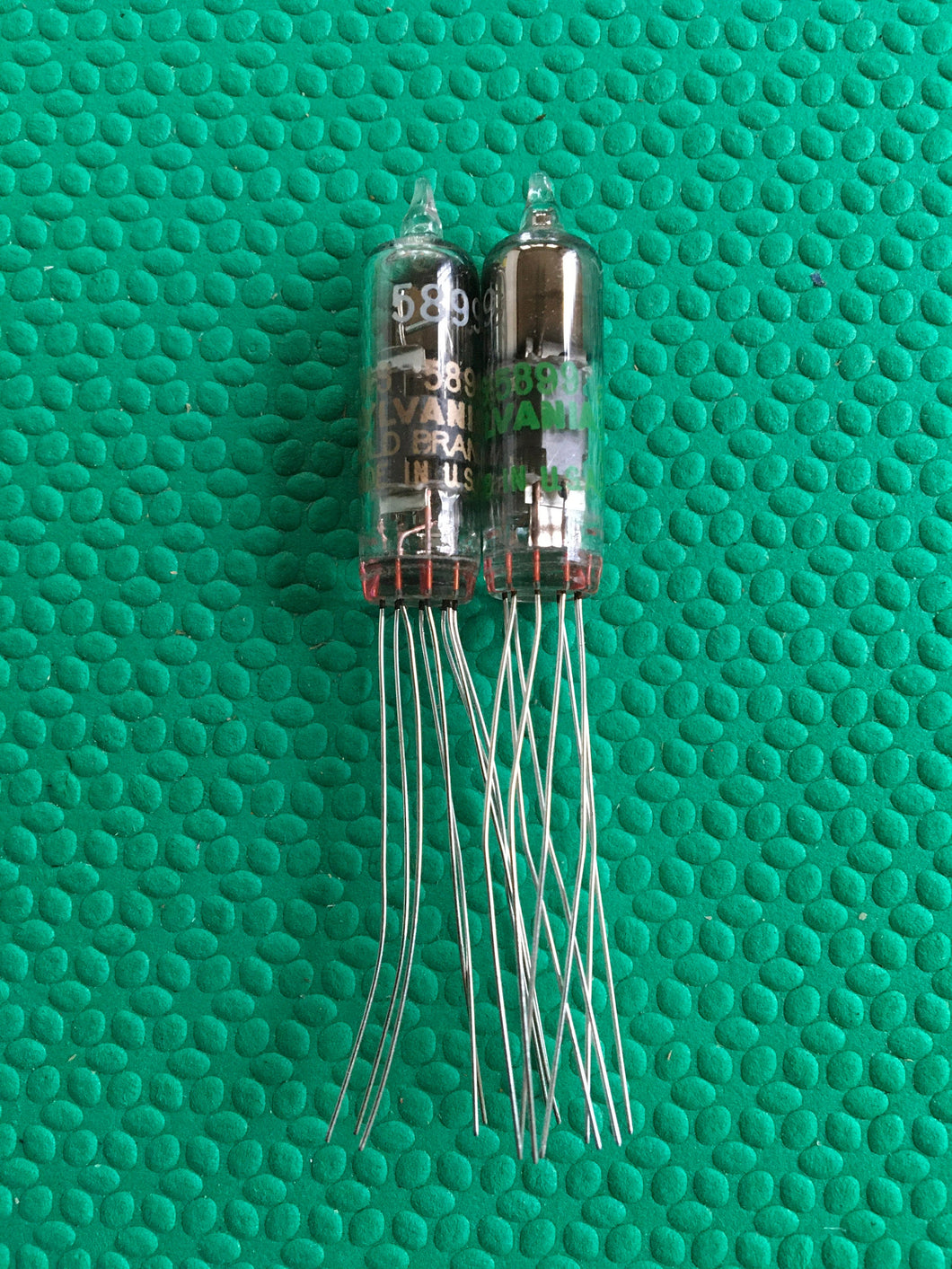 2 Sylvania 5899 JHS-5899 Vacuum Tubes Valves Milspec NOS NIB Lot Of Two