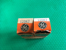 Load image into Gallery viewer, 2 General Electric GE 12DK7 Vacuum Tubes Valves NOS NIB Lot Of Two
