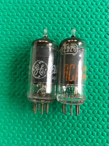 2 US-Made 12EA6 12DK6 12DZ6 Vacuum Tubes Valves NOS NIB Lot Of Two