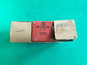 3 US-Made 0D3 0D3A VR150 VT139 Vacuum Tubes Valves Milspec NOS NIB Lot Of Three