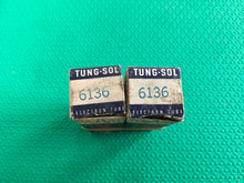 Load image into Gallery viewer, 2 Tung-Sol 6136 Vacuum Tubes Valves NOS NIB Lot Of Two
