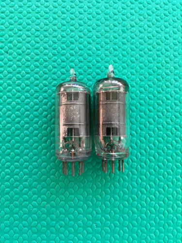 Matched Pair Ken-Rad 6AU6 Vacuum Tubes Valves
