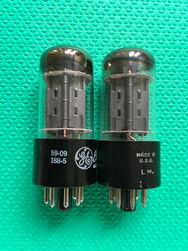 Matched Pair General Electric GE 6BL7 6BL7GTA Vacuum Tubes Valves NOS NIB