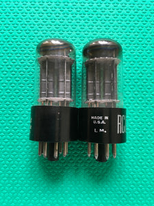 Matched Pair General Electric GE 6BL7 6BL7GTA Vacuum Tubes Valves NOS NIB