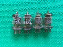 Load image into Gallery viewer, 4 US-Made 5725 JTL5725 6AS6W Milspec Vacuum Tubes Valves NOS NIB Lot Of Four
