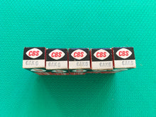 Load image into Gallery viewer, 5 CBS 6AK6 Vacuum Tubes NOS NIB Lot Of Five
