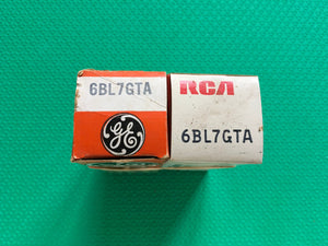 Matched Pair General Electric GE 6BL7 6BL7GTA Vacuum Tubes Valves NOS NIB