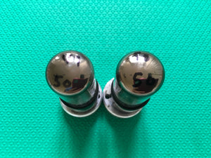 Matched Pair General Electric GE 6BL7 6BL7GTA Vacuum Tubes Valves NOS NIB