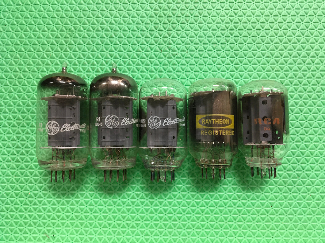 5 US-Made 22JG6 22JG6A Vacuum Tubes Valves NOS NIB Lot Of Five