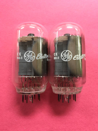 2 General Electric GE 22JR6 Vacuum Tubes Valves NOS NIB Lot Of Two