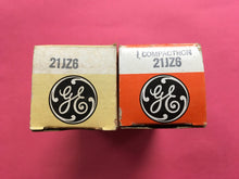 Load image into Gallery viewer, 2 General Electric GE 21JZ6 Vacuum Tubes Valves NOS NIB Lot Of Two

