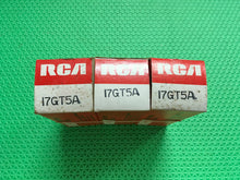 Load image into Gallery viewer, 3 RCA 17GT5 17GT5A Vacuum Tubes Valves NOS NIB Lot Of Three
