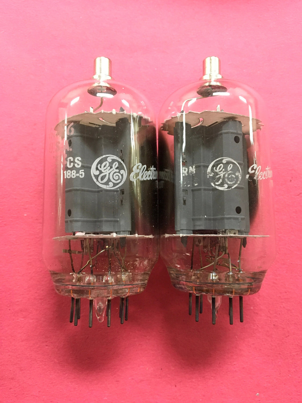 2 General Electric GE 6JF6 Vacuum Tubes Valves NOS NIB Lot Of Two