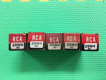 Load image into Gallery viewer, 5 RCA 25W4 25W4GT Vacuum Tubes Valves NOS NIB Lot Of Five
