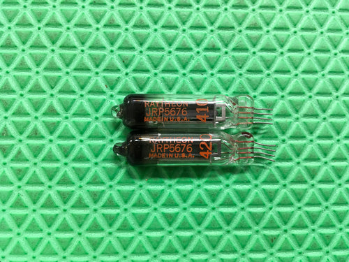 2 Raytheon 5676 JANCRP5676 Vacuum Tubes Valves Milspec NOS NIB Lot Of Two