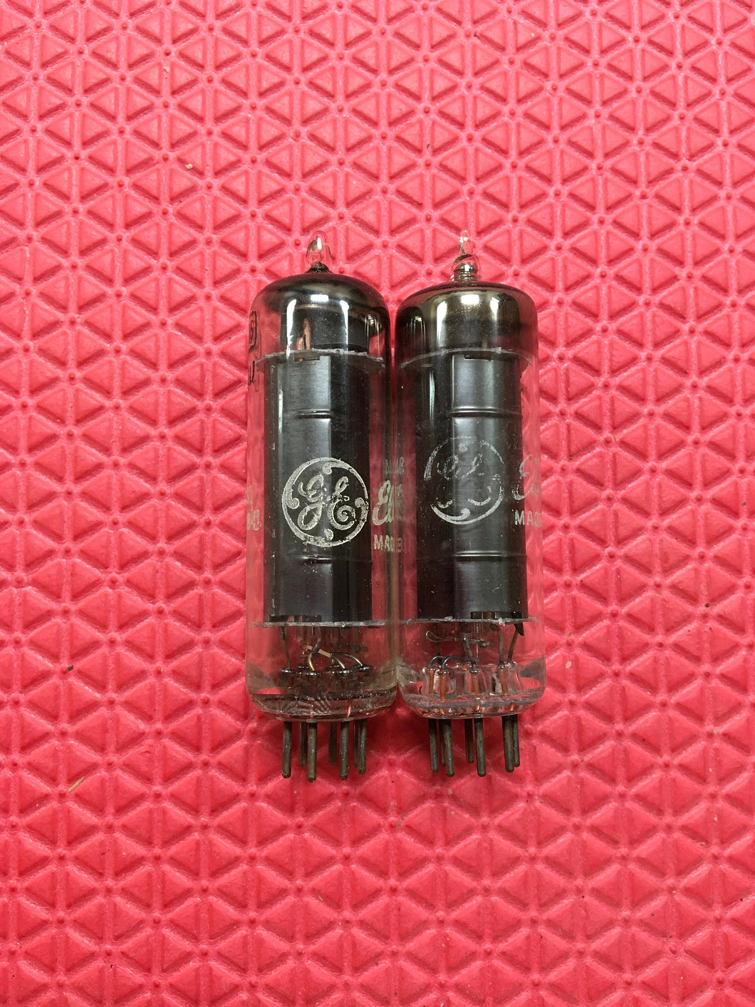 2 General Electric GE 12ED5 Vacuum Tubes Valves NOS NIB Lot Of Two