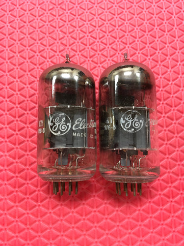 2 General Electric GE 12HG7 12GN7 12GN7A Vacuum Tubes Valves NOS NIB Lot Of Two