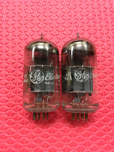 2 General Electric GE 12HG7 12GN7 12GN7A Vacuum Tubes Valves NOS NIB Lot Of Two