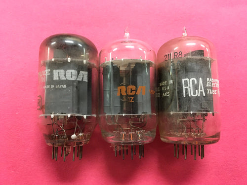 3 RCA 21LR8 Vacuum Tubes Valves NOS NIB Lot Of Three