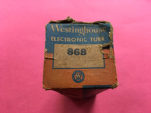 Load image into Gallery viewer, Westinghouse 868 Phototube Photo Tube Vacuum Tube Valve NOS NIB

