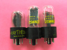 Load image into Gallery viewer, 3 Raytheon 25W4 25W4GT Vacuum Tubes Valves NOS NIB Lot Of Three
