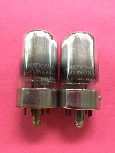 2 National Union NU JANCNU1203A VT243 7C4 Vacuum Tubes Valves NOS NIB Milspec Lot Of Two