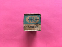 Load image into Gallery viewer, National Union NU 5W4 5W4GT Vacuum Tube Black Plate Rectifier NOS NIB
