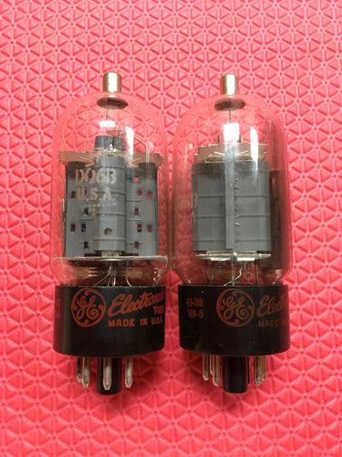 2 General Electric GE 17DQ6 17DQ6B 17GW6 Vacuum Tubes Valves NOS NIB Lot Of Two