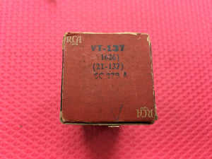 RCA 1626 CRC1626 Vacuum Tube Valve United States Army Signal Corps Milspec Micanol Base NOS NIB