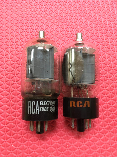 2 RCA 6DQ6 6DQ6B 6GW6 Vacuum Tubes Valves NOS NIB Lot Of Two