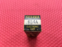 Load image into Gallery viewer, Sylvania 6S4 6S4A Vacuum Tube Valve Black Plate Rectifier NOS NIB
