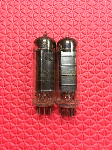 2 Sylvania 50B5 Vacuum Tubes Valves NOS NIB Lot Of Two