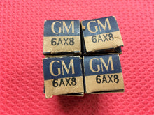 Load image into Gallery viewer, 4 Sylvania 6AX8 Vacuum Tubes Valves NOS NIB Lot Of Four

